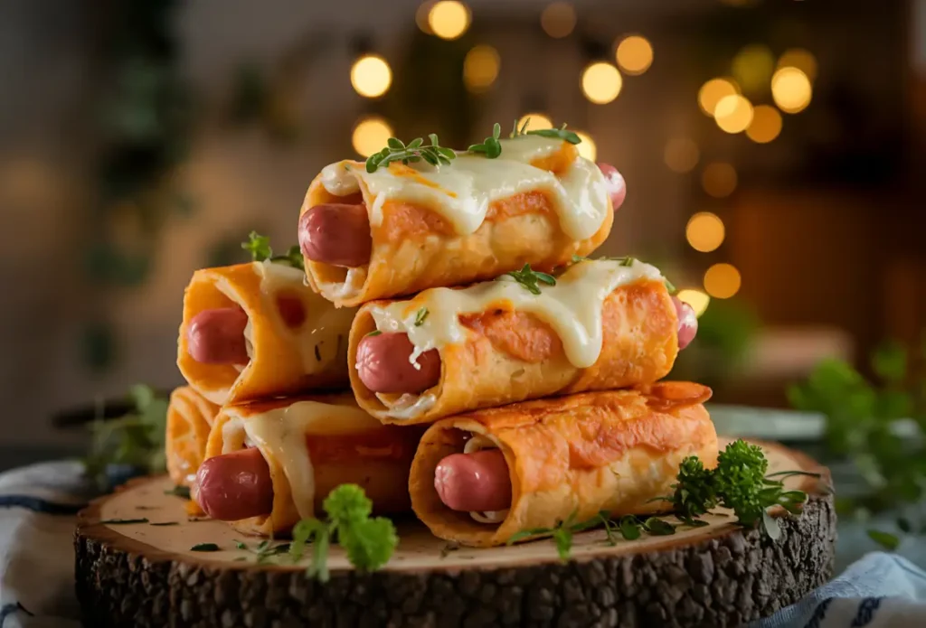 Crispy Tortilla Sausage Rolls