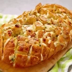 Garlic Bread with Cheese and Herbs, Cheesy Garlic Bread, Herb Garlic Bread Recipe