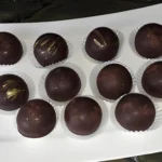 Chocolate Candies with Caramelized Condensed Milk and Walnut Filling