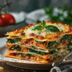 Cottage Cheese and Spinach Lasagna