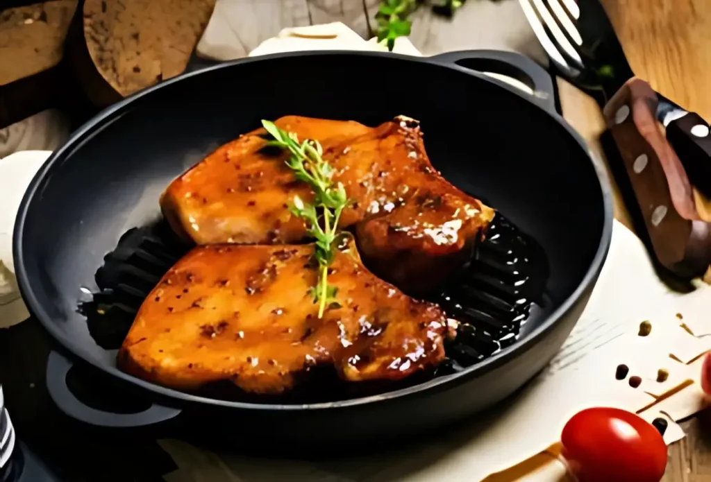 Juicy Pork Steaks in Asian Marinade