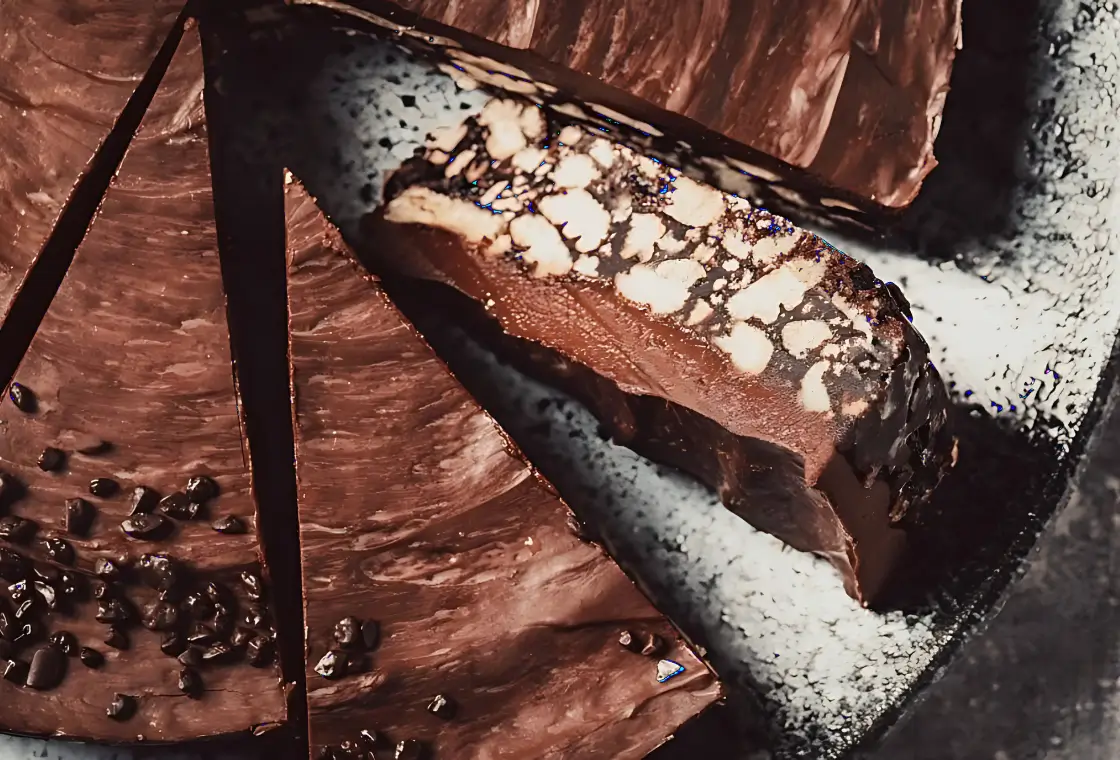 Scottish Chocolate Tiffin (Chocolate Biscuit Cake)